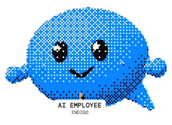 Blue, Indigo's AI employee